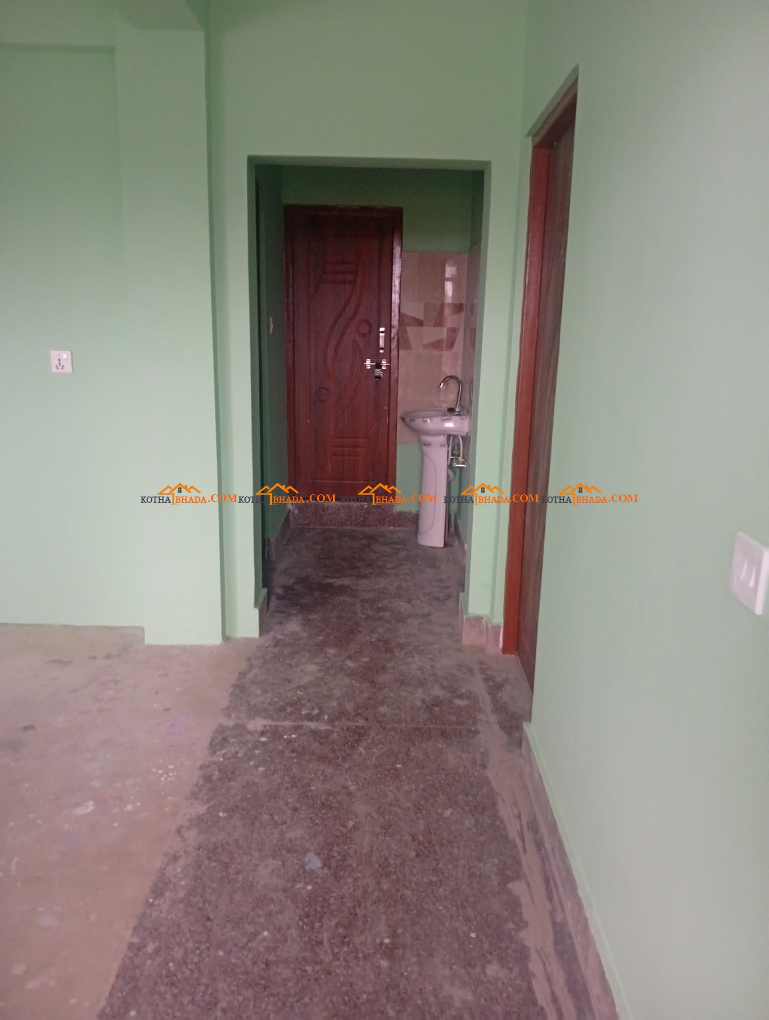 4 rooms 1st  floor flat for rent in Gothatar, Tej Binayak @22k
